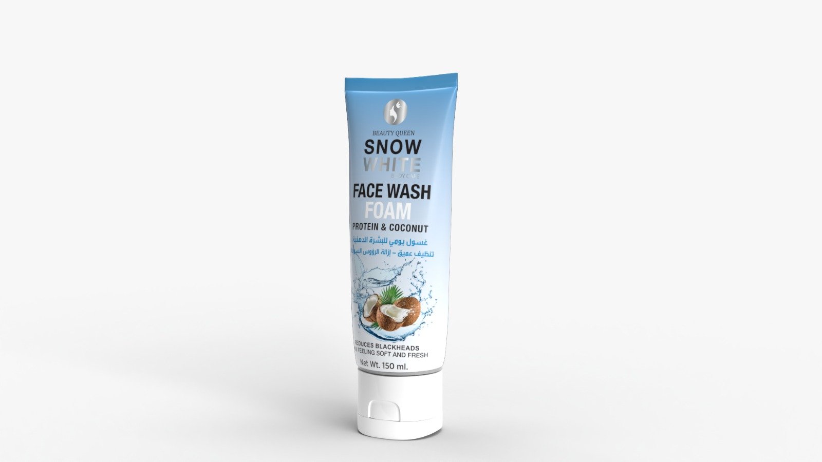 Snow White - Face Wash Foam 150ml Coconut