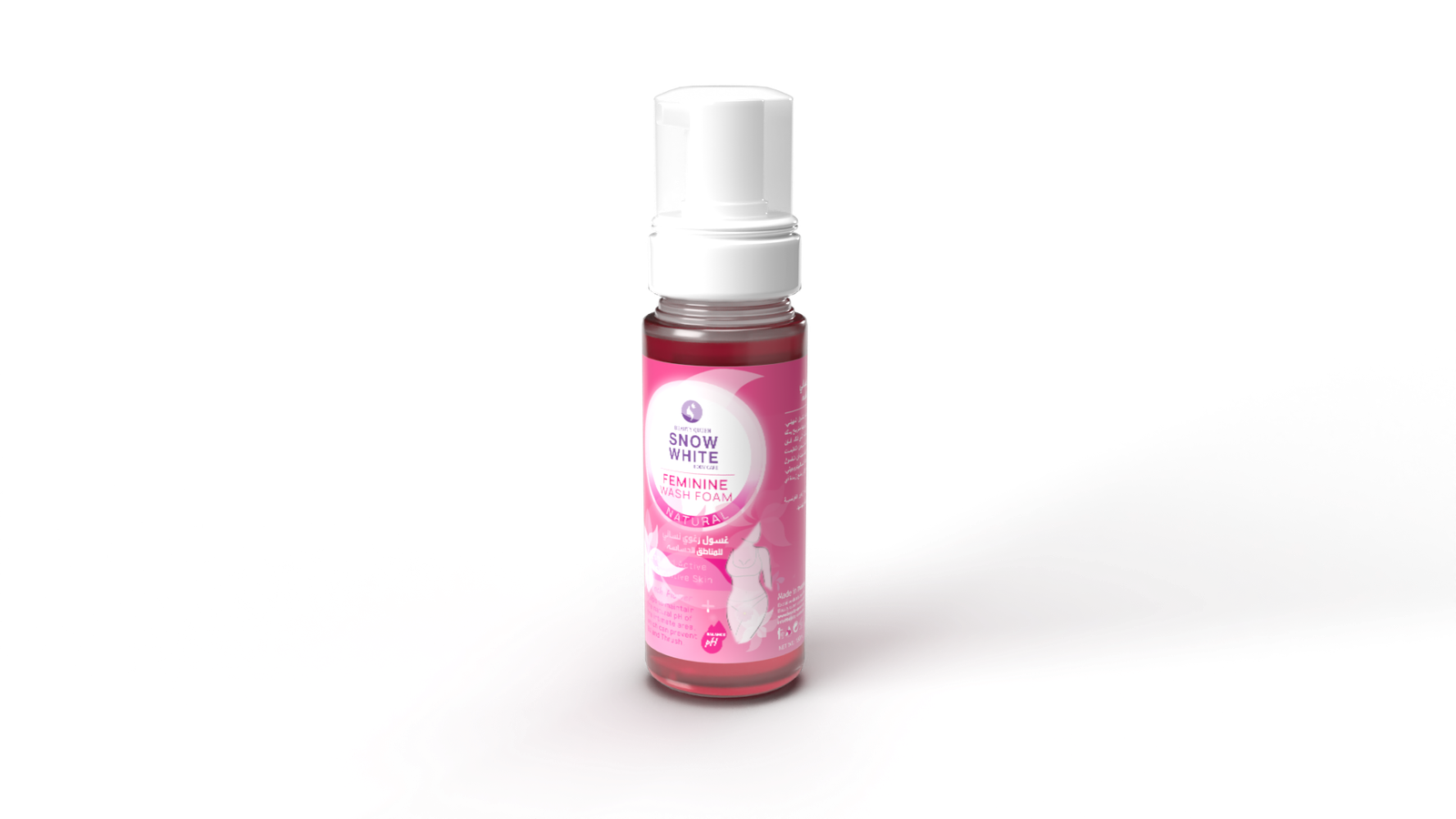 Snow White Feminine Wash Foam 150ml - Pink