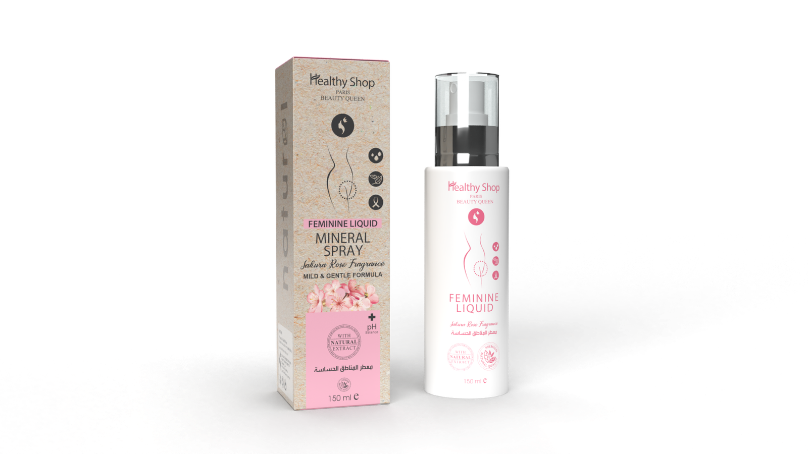HealthyShop - FEMININE SPRAY 150ml PINK