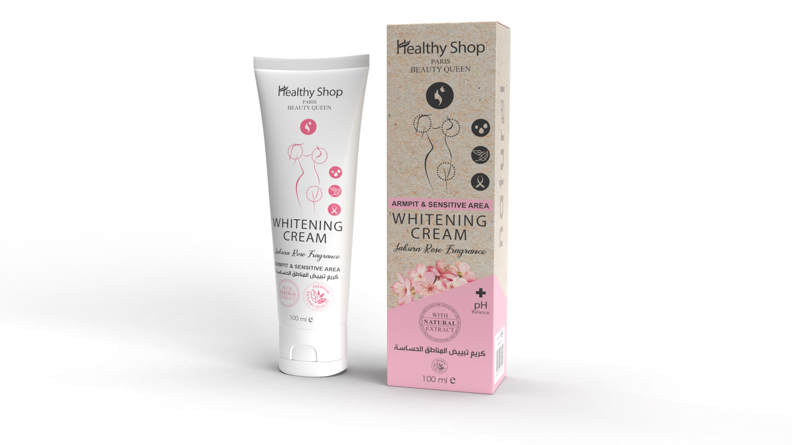 Healthy Shop - Feminine Cream100ml Pink