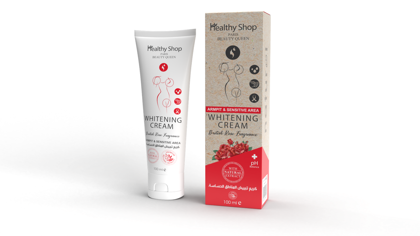 Healthy Shop - Feminine Cream100ml RED